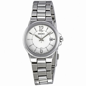 Seiko Silver Dial Stainless Steel Ladies Watch SXDC83