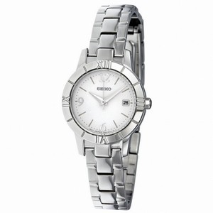 Seiko Silver Dial Stainless Steel Ladies Watch SXDE35