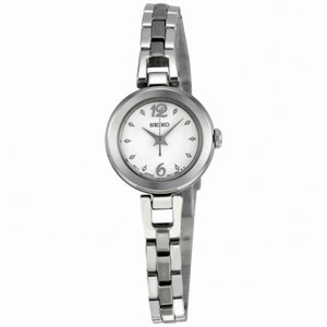 Seiko Silver Dial Stainless Steel Ladies Watch SXGN77