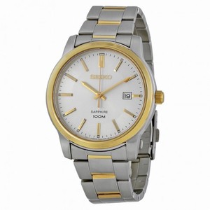 Seiko Silver Dial Stainless Steel Men's Watch SGEH06P1
