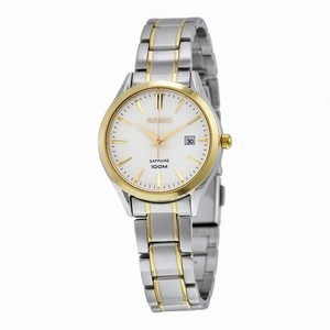 Seiko Silver Dial Two-tone Stainless Steel Quartz Ladies Watch SXDG20P1