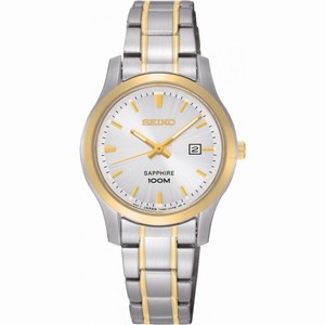 Seiko Silver Dial Two-tone Stainless Steel Ladies Watch SXDG64