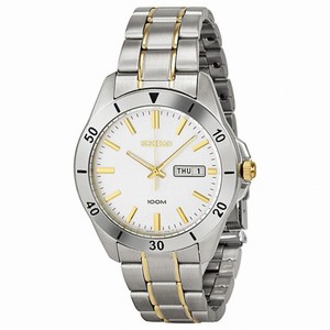 Seiko Silver Dial Two-tone Stainless Steel Men's Watch SGGA81