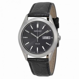 Seiko Solar Blue Dial Men's Watch SNE049