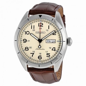 Seiko Sport Beige Dial Automatic Men's Watch SRP713