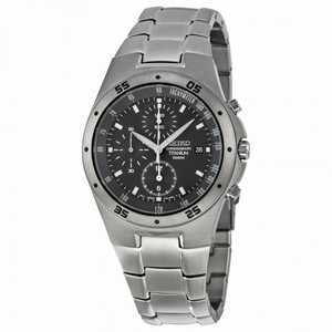 Seiko Titanium Chronograph Men's Watch SND419