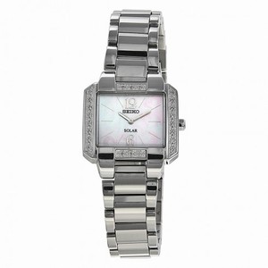 Seiko Tressia Mother of Pearl Dial Stainless Steel Ladies Watch SUP211