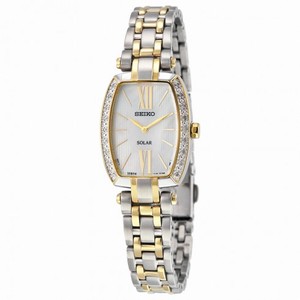 Seiko Tressia Mother of Pearl Dial Two-tone Ladies Watch SUP284