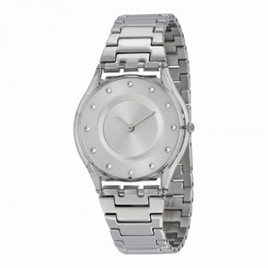 Swatch Drawer Silver Dial Stainless Steel Ladies Watch SFK393G