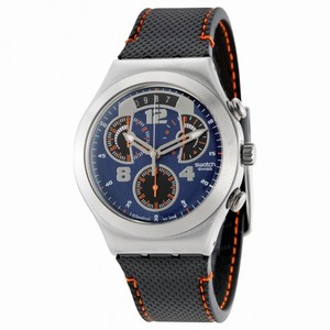 Swatch Fine Steel Rubber Men's Watch YCS514