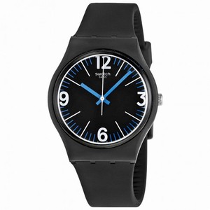 Swatch Four Numbers Black Dial Ladies Quartz Watch GB292