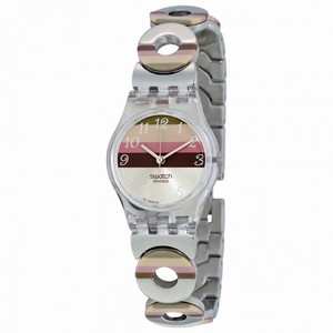 Swatch Metallic Dune Multicolor Stainless Steel w/ Resin Ladies Watch LK258G