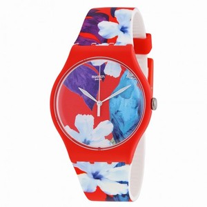 Swatch Mister Parrot Multi Color Dial Multi-Color Rubber Uinsex Watch SUOR105