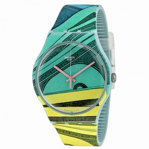Swatch Money Honey Green-Yellow Dial Men's Quartz Watch SUOG107