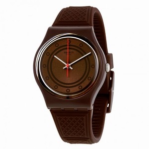 Swatch Schoggi Brown Dial Men's Watch GC114
