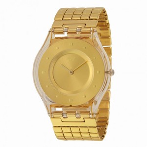Swatch Skin Gold Dial Gold-tone Ladies Watch SFK394GB