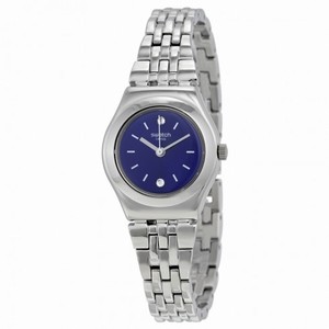 Swatch Sloane Blue Dial Stainless Steel Ladies Watch YSS288G