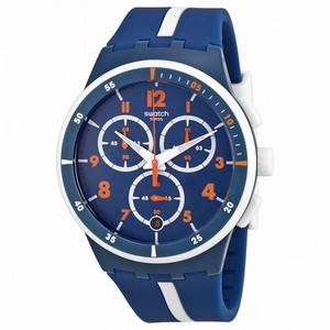 Swatch Whitespeed Blue Dial Chronograph Unisex Watch SUSN403