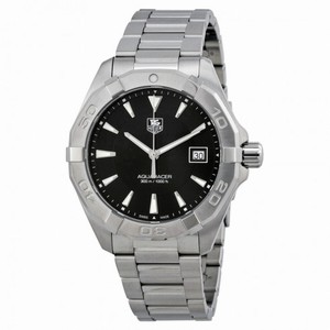 Tag Heuer Aquaracer Black Dial Stainless Steel Men's Watch WAY1110.BA0910