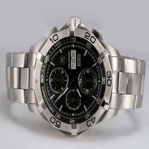TAG Heuer Aquaracer CAF2010.BA0815 Black Dial Automatic 43mm Watch