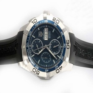 TAG Heuer Aquaracer CAF2010.FT8011 Quartz Chronograph Round Blue Dial Watch