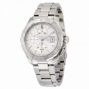 Tag Heuer Aquaracer Chronograph Automatic Silver Dial Stainless Steel Men's Watch CAY2111.BA0927