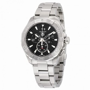 Tag Heuer Aquaracer Black Dial Chronograph Stainless Steel Men's Watch CAY1110.BA0927