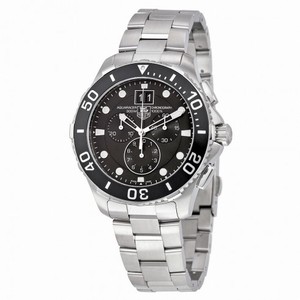 Tag Heuer Aquaracer Grande Date Black Dial Chronograph Men's Watch CAN1010.BA0821
