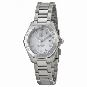Tag Heuer Aquaracer Mother of Pearl Diamond Dial Ladies Watch WAY1413.BA0920