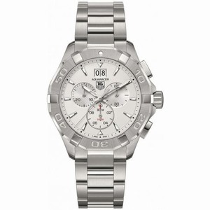 Tag Heuer Aquaracer Silver Dial Chronograph Men's Watch CAY1111.BA0925