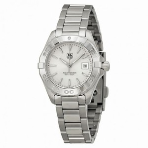 Tag Heuer Aquaracer Silver Dial Stainless Steel Ladies Watch WAY1411.BA0920