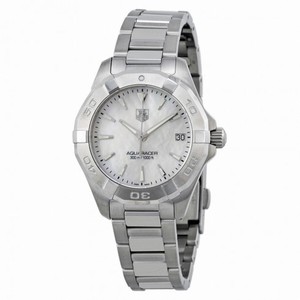Tag Heuer Aquaracer White Mother of Pearl Dial Steel Ladies Watch WAY1312.BA0915