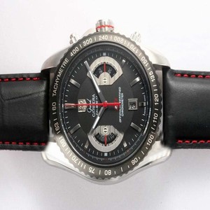 TAG Heuer Baselworld 2009 Grand Carrera Calibre 17 RS2 Mens Stainless Steel Case Watch
