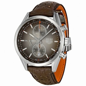 Tag Heuer Carrera 300 SLR Brown Dial Chronograph Men's Watch CAR2112FC6267