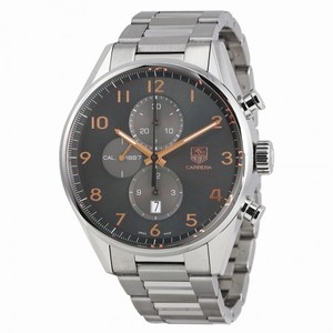 TAG Heuer Carrera Automatic Chronograph Anthracite Dial Men's Watch CAR2013.BA0799