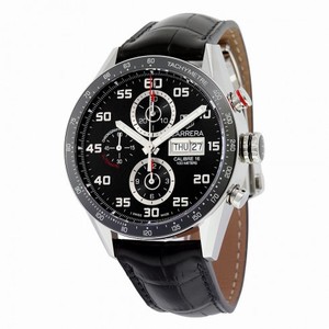 Tag Heuer Carrera Black Dial Automatic Chronograph Men's Watch CV2A1R.FC6235
