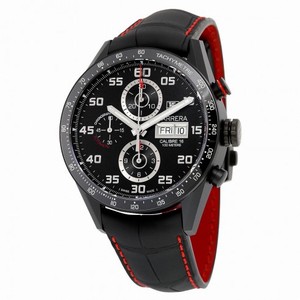 Tag Heuer Carrera Black Dial Chronograph Automatic Men's Watch CV2A81.FC6237