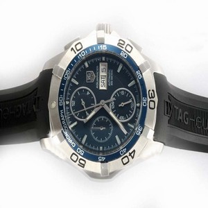 TAG Heuer Carrera CAF2010.FT8011 Automatic Blue Dial Stainless Steel Bezel Watch