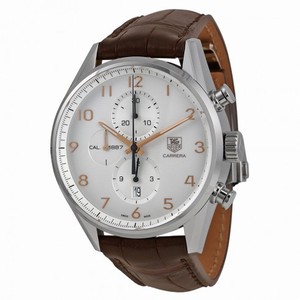 Tag Heuer Carrera Calibre 1887 Chronograph Automatic Silver Dial Men's Watch CAR2012.FC6236