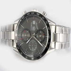TAG Heuer Carrera CV2010.BA0786 43mm Stainless Steel Case Mens Watch