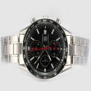 TAG Heuer Carrera CV2010.BA0786 Mens Silver Stainless Steel Strap Watch