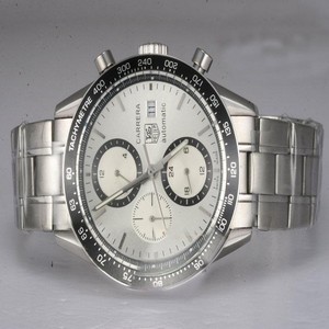 TAG Heuer Carrera CV2011.BA0786 Automatic White Dial 43mm Watch