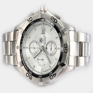 TAG Heuer Carrera CV2011.BA0786 Round Stainless Steel Case Watch