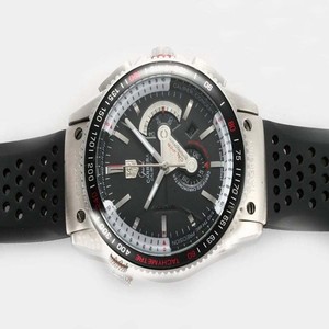 TAG Heuer Carrera Grand Carrera Calibre 36 RS2 Quartz Chronograph Black Dial Watch