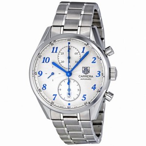 Tag Heuer Carrera Heritage Chronograph Silver Dial Automatic Men's Watch CAS2111.BA0730