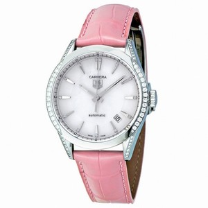 Tag Heuer Carrera Mother of Pearl Dial Diamond Automatic Ladies Watch WV2212FC6295