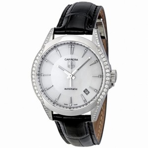 Tag Heuer Carrera Mother of Pearl Ladies Watch WV2212.FC6302