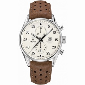 Tag Heuer Carrera Silver Dial Chronograph Automatic Men's Watch CAR2015.FC6321