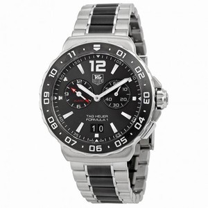 Tag Heuer Formula 1 Anthracite Dial Chronograph Steel and Ceramic Men's Watch WAU111C.BA0869