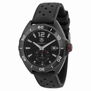 Tag Heuer Formula 1 Automatic Black Dial Black Rubber Men's Watch WAZ2112.FT8023